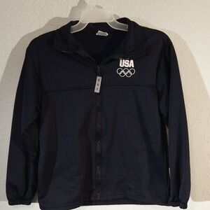 United States Olympic Committee jacket size medium navy blue